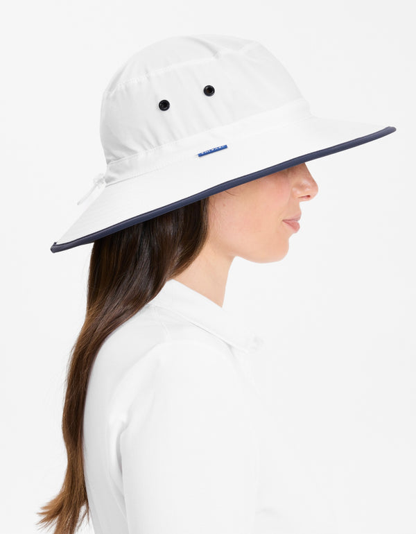 White / Navy
