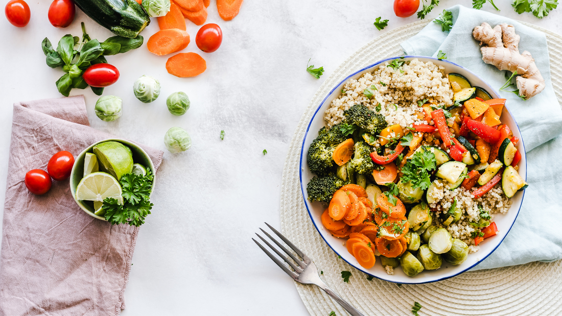 Want healthier skin?  Nutrition plays an important role