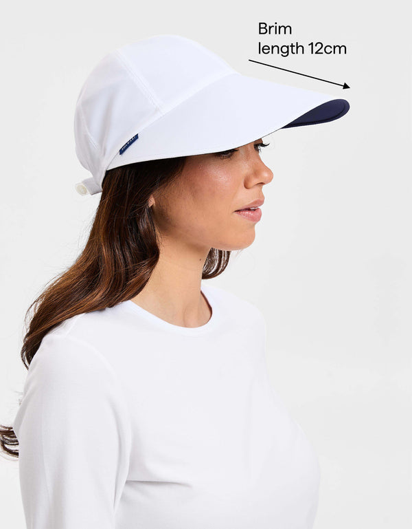 White / Navy
