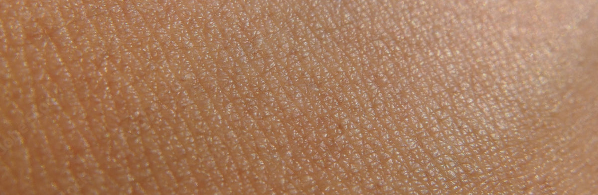 Close-up of brown skin texture
