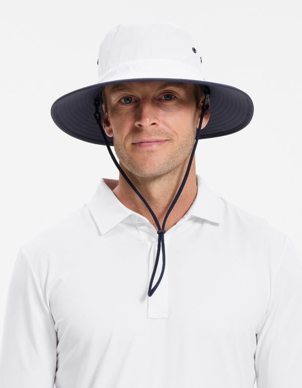 White / Navy