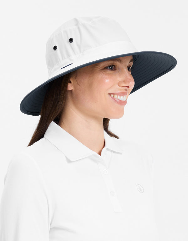 White / Navy