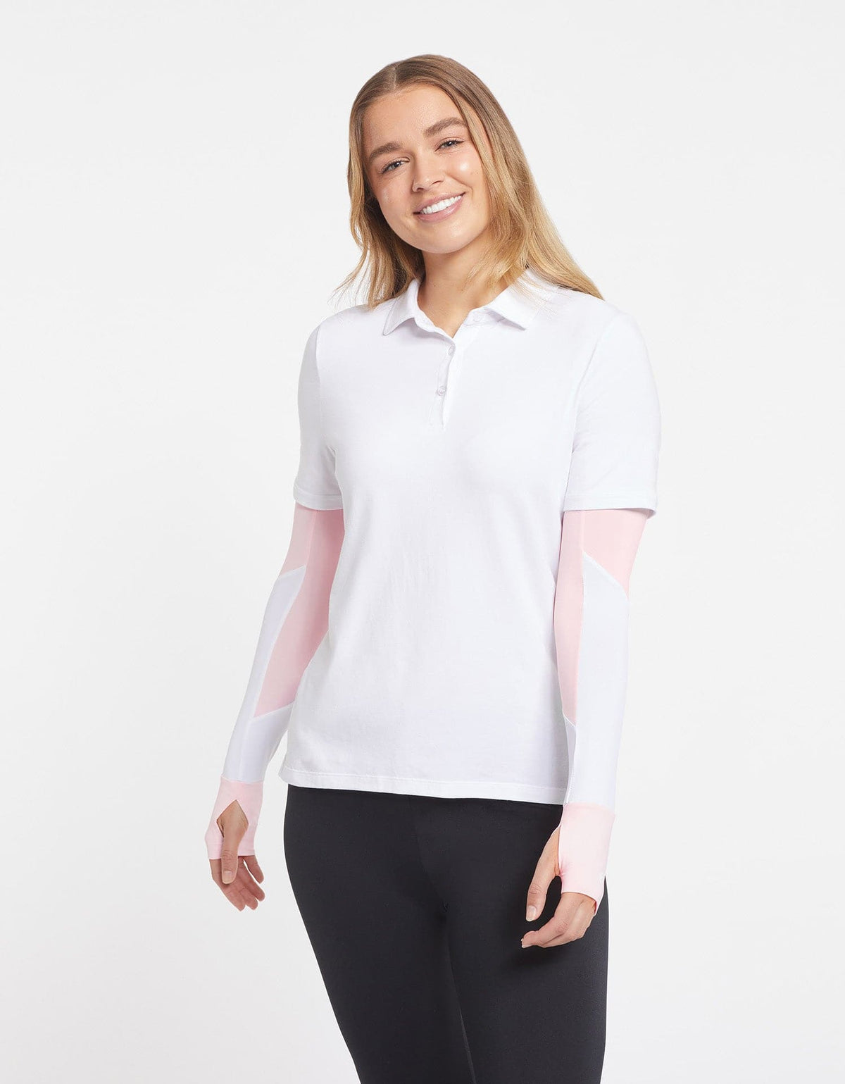 White / Light Pink