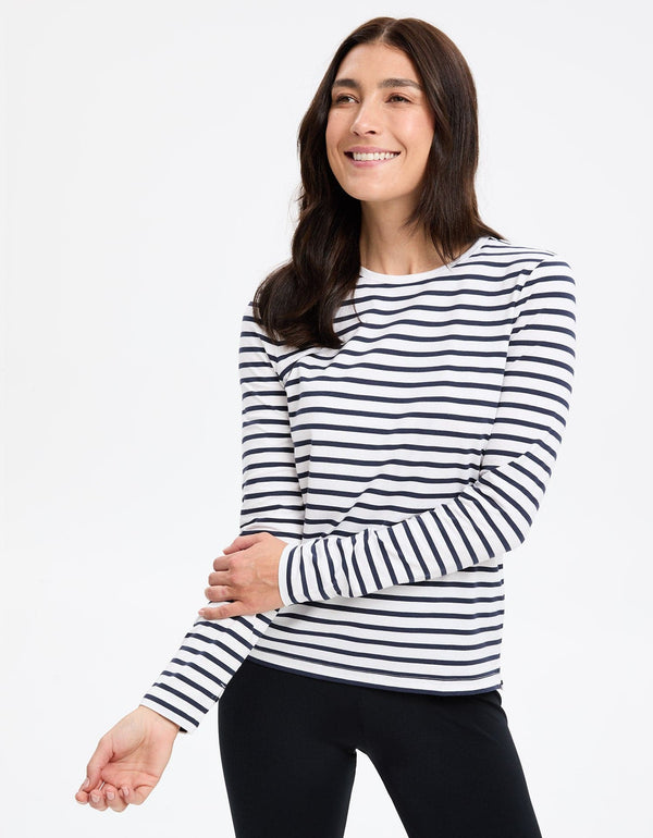 Ivory / Navy