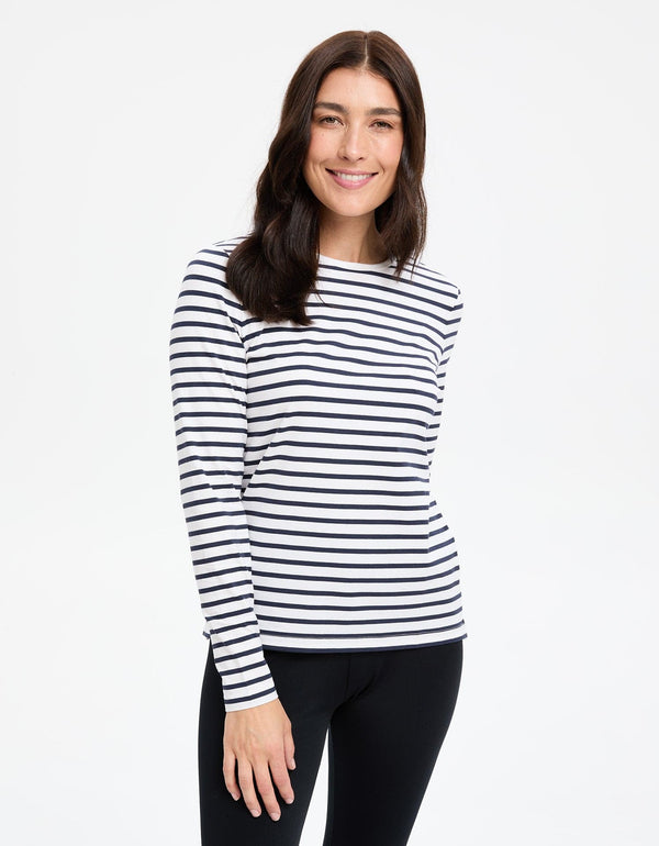Ivory / Navy